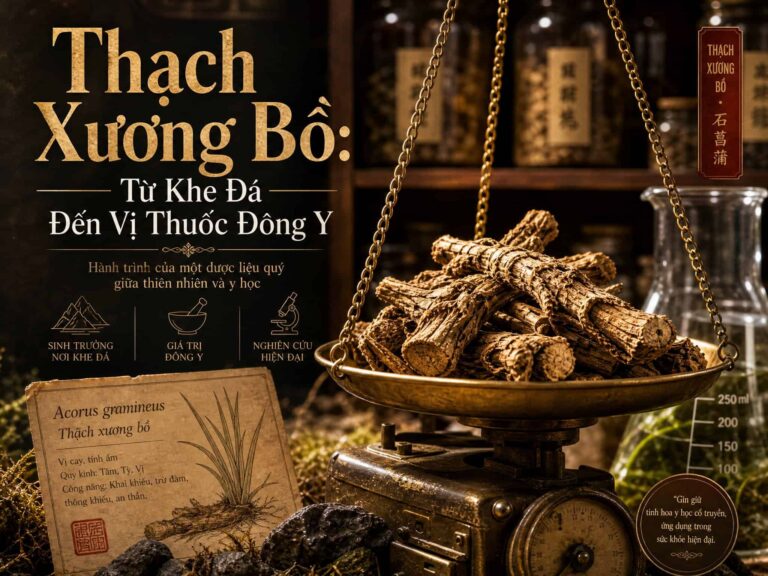 Thạch Xương Bồ tươi và khô, cây thuốc Đông y nổi tiếng tại Đà Nẵng.